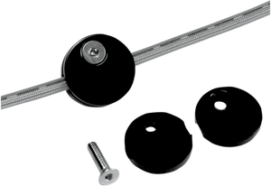 Accutronix - Brake Line Sandwich - Black - Brake Line Sandwich - BLC001-B