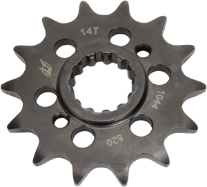 Driven Racing - Counter Shaft Sprocket - 14-Tooth - Lightweight Steel Sprocket - 1044-520-14T