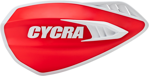 Cycra - Handguards - Cyclone - Red/White - Cyclone Handguards - 1CYC-0056-343