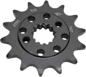Driven Racing - Counter Shaft Sprocket - 14-Tooth - Lightweight Steel Sprocket - 2290-520-14