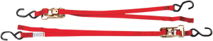 Ancra - Rat Pak Tie-Down - 1" x 6' - Red - 1" Rat Pak Ratchet-Buckle Tie-Downs - 47439-10 Ancra - Rat Pak Tie-Down - 1" x 6' - Red - 1" Rat Pak Ratchet-Buckle Tie-Downs - 47439-10