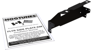 Hogtunes - Amp Side Mount Plate - 3rd Amp Install Plate - FLTR SIDEPLT-RM