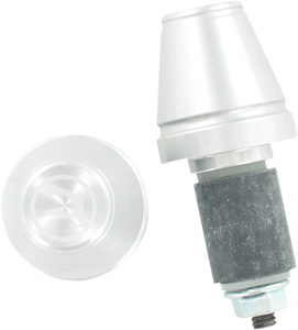 Driven Racing - Bar End Weight - V.2 - Silver - V.2 Handlebar End Weight - DBEW2-SL