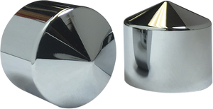 Ciro - Caps - Peaked - Rocker Box - Chrome - Bolt Cap Sets - 70007