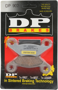 Dp Brakes - Sintered Brake Pads - Polaris - ATV/UTV Sintered Metal Brake Pads - DP902