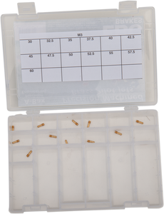 Ebc - Mikuni Pilot Assortment - A-Bax Precision Mikuni-Style Pilot Jet Dealer Kit - MPJK-03