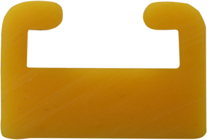 Garland - Yellow Replacement Slide - UHMW - Profile 24 - Length 64.00" - Polaris - Replacement Slide - 24-6400-1-01-06 Garland - Yellow Replacement Slide - UHMW - Profile 24 - Length 64.00" - Polaris - Replacement Slide - 24-6400-1-01-06