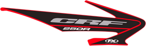 Factory Effex - OEM Tank Graphic - CRF450 - Replacement OEM Tank/Shroud Graphics - 09-05334