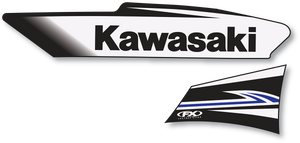 Factory Effex - OEM Tank Graphic - KX250F/450 - Replacement OEM Tank/Shroud Graphics - 14-05130
