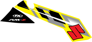 Factory Effex - OEM Tank Graphic - RMZ450 - Replacement OEM Tank/Shroud Graphics - 17-05438