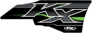 Factory Effex - OEM Tank Graphic - KX 250F - Replacement OEM Tank/Shroud Graphics - 22-05130