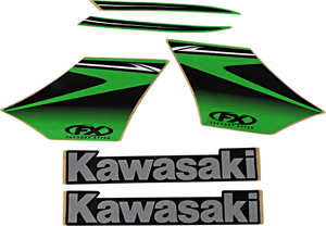 Factory Effex - OEM Shroud Graphic - KX 250F/450F - Replacement OEM Tank/Shroud Graphics - 13-05130