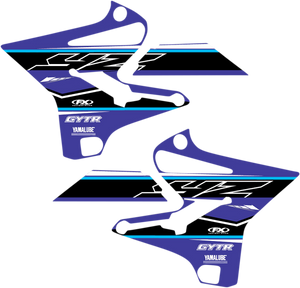 Factory Effex - OEM Shroud Graphic - YZ 125/250 - Replacement OEM Tank/Shroud Graphics - 24-05220