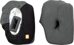 Arai Helmets - VX-Pro4 Cheek Pads - Gray - 35 mm - VX-Pro4 Helmet Cheek Pads - 45066