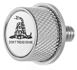 Figurati Designs - Seat Mounting Knob - Stainless Steel - Don't Tread On Me - Seat Mounting Knob - FD40-SEAT KN-SS Figurati Designs - Seat Mounting Knob - Stainless Steel - Don't Tread On Me - Seat Mounting Knob - FD40-SEAT KN-SS