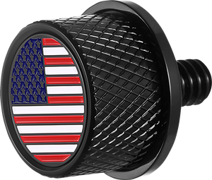 Figurati Designs - Seat Mounting Knob - Black - American Flag - Seat Mounting Knob - FD20-SEAT KN-BK Figurati Designs - Seat Mounting Knob - Black - American Flag - Seat Mounting Knob - FD20-SEAT KN-BK