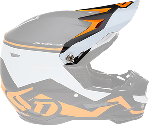 6d Helmets - ATR-2 Visor - Drive - Neon Orange - ATR-2 Helmet Visor - 72-6098
