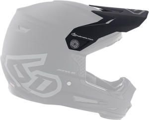 6d Helmets - ATR-2Y Visor - Matte Black - ATR-2Y Helmet Visor - 72-4114