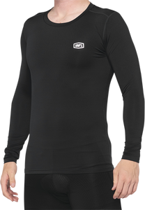 100% - Basecamp Jersey - Long-Sleeve - Black - Medium - Basecamp Long-Sleeve Jersey - 40045-00001