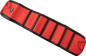 Flu Designs Inc. - Pro Rib Seat Cover - Black/Red/Black - CRF '21-'23 - Pro Rib Seat Cover - 15507 Flu Designs Inc. - Pro Rib Seat Cover - Black/Red/Black - CRF '21-'23 - Pro Rib Seat Cover - 15507
