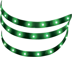 Brite-lites - LED Accent Light - Single Strip - Green - LED Accent Light Kit - BL-ASLEDG