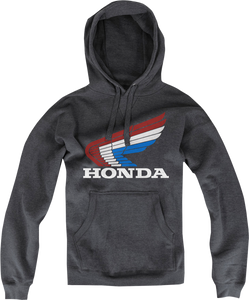 Honda Apparel - Honda Vintage Wing Hoodie - Black - Medium - Honda Vintage Wing Hoodie - NP21S-S1835-M
