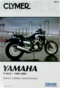 Clymer - Manual - Yamaha V-Max - Motorcycle Repair Manual Yamaha - CM3752 Clymer - Manual - Yamaha V-Max - Motorcycle Repair Manual Yamaha - CM3752