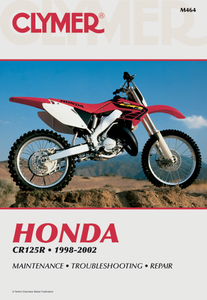 Clymer - Manual - Honda CR125 - Motorcycle Repair Manual  Honda - CM464 Clymer - Manual - Honda CR125 - Motorcycle Repair Manual  Honda - CM464