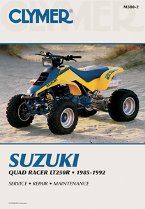 Clymer - Manual - Suzuki LT250R - ATV Repair Manual  Suzuki - CM3802