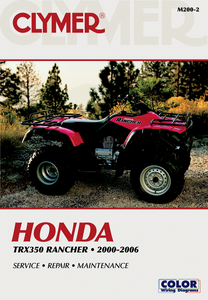 Clymer - Manual - Honda TRX350 - ATV Repair Manual  Honda - CM2002 Clymer - Manual - Honda TRX350 - ATV Repair Manual  Honda - CM2002