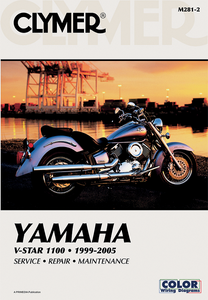 Clymer - Manual - Yamaha V-Star - Motorcycle Repair Manual Yamaha - CM2814 Clymer - Manual - Yamaha V-Star - Motorcycle Repair Manual Yamaha - CM2814