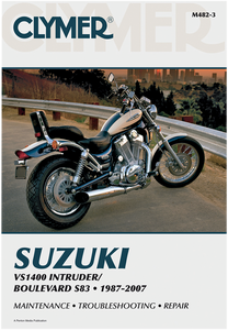 Clymer - Manual - Suzuki VS1400 Intruder '87-'07 - Motorcycle Repair Manual  Suzuki - CM4823 Clymer - Manual - Suzuki VS1400 Intruder '87-'07 - Motorcycle Repair Manual  Suzuki - CM4823