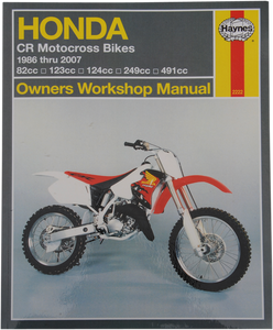 Haynes - Manual - Honda CR250/500 - Motorcycle Repair Manual  Motorcycle, Honda - M2222 Haynes - Manual - Honda CR250/500 - Motorcycle Repair Manual  Motorcycle, Honda - M2222