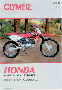 Clymer - Manual - Honda XL/XR 75-100 - Motorcycle Repair Manual  Honda - CM31214 Clymer - Manual - Honda XL/XR 75-100 - Motorcycle Repair Manual  Honda - CM31214