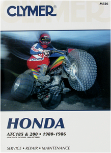Clymer - Manual - Honda ATC 185/200 - ATV Repair Manual  Honda - CM326 Clymer - Manual - Honda ATC 185/200 - ATV Repair Manual  Honda - CM326