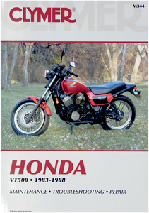 Clymer - Manual - Honda VT500 - Motorcycle Repair Manual  Honda - CM344 Clymer - Manual - Honda VT500 - Motorcycle Repair Manual  Honda - CM344