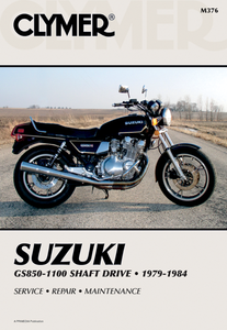 Clymer - Manual - Suzuki 850-1100 Shaft - Motorcycle Repair Manual  Suzuki - CM376 Clymer - Manual - Suzuki 850-1100 Shaft - Motorcycle Repair Manual  Suzuki - CM376