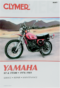 Clymer - Manual - Yamaha XT/TT 500 - Motorcycle Repair Manual  Yamaha - CM405 Clymer - Manual - Yamaha XT/TT 500 - Motorcycle Repair Manual  Yamaha - CM405