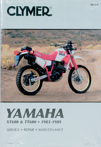 Clymer - Manual - Yamaha XT/TT600 - Motorcycle Repair Manual  Yamaha - CM416 Clymer - Manual - Yamaha XT/TT600 - Motorcycle Repair Manual  Yamaha - CM416