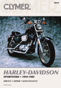 Clymer - Manual - Sportsters - Motorcycle Repair Manual - CM419 Clymer - Manual - Sportsters - Motorcycle Repair Manual - CM419