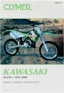 Clymer - Manual - Kawasaki KX250 - Motorcycle Repair Manual  Kawasaki - CM4732 Clymer - Manual - Kawasaki KX250 - Motorcycle Repair Manual  Kawasaki - CM4732