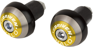 Driven Racing - Bar End - Halo - Gold - Halo Handlebar End - DHBEW-GD Driven Racing - Bar End - Halo - Gold - Halo Handlebar End - DHBEW-GD