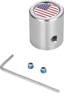 Figurati Designs - Heel-Toe Shifter Cover - American Flag - Red/White/Blue - Heel-Toe Shifter Cover - FD20-HTSC-SS Figurati Designs - Heel-Toe Shifter Cover - American Flag - Red/White/Blue - Heel-Toe Shifter Cover - FD20-HTSC-SS