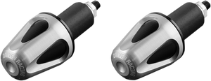 Driven Racing - Bar End Weight - Silver/Black - D-Axis Handlebar End - DXB-SL Driven Racing - Bar End Weight - Silver/Black - D-Axis Handlebar End - DXB-SL