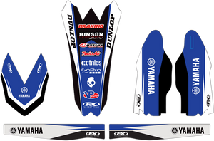 Factory Effex - Trim Kit Graphic - Yamaha - Trim Kit Graphics  Yamaha Factory Racing - 21-50234