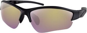 Bobster - Rapid Sunglasses - Matte Black - Purple HD Yellow Revo Mirror - Rapid Sunglasses - BRAP001H