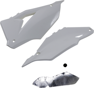 Cycra - Side Panels - White - Side Number Panels - 1CYC-2770-42 Cycra - Side Panels - White - Side Number Panels - 1CYC-2770-42