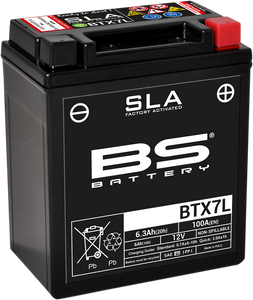Bs Battery - Battery - BTX7L (YTX) - SLA Factory- Activated AGM Maintenance-Free Battery - 300673