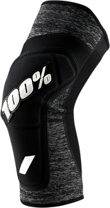 100% - Ridecamp Knee Guards - Gray/Black - Large - Ridecamp Knee Guards - 70001-00007