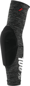 100% - Teratec Elbow Guards - Gray/Black - Small - Teratec Elbow Guards - 70002-00005
